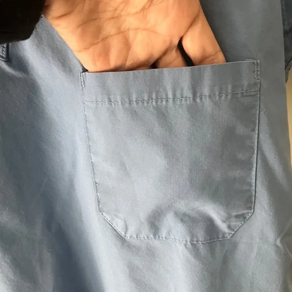 NWT Set of Scrubs light Blue top and bottom sz XS Fashion Seal Healthcare - Picture 5 of 13